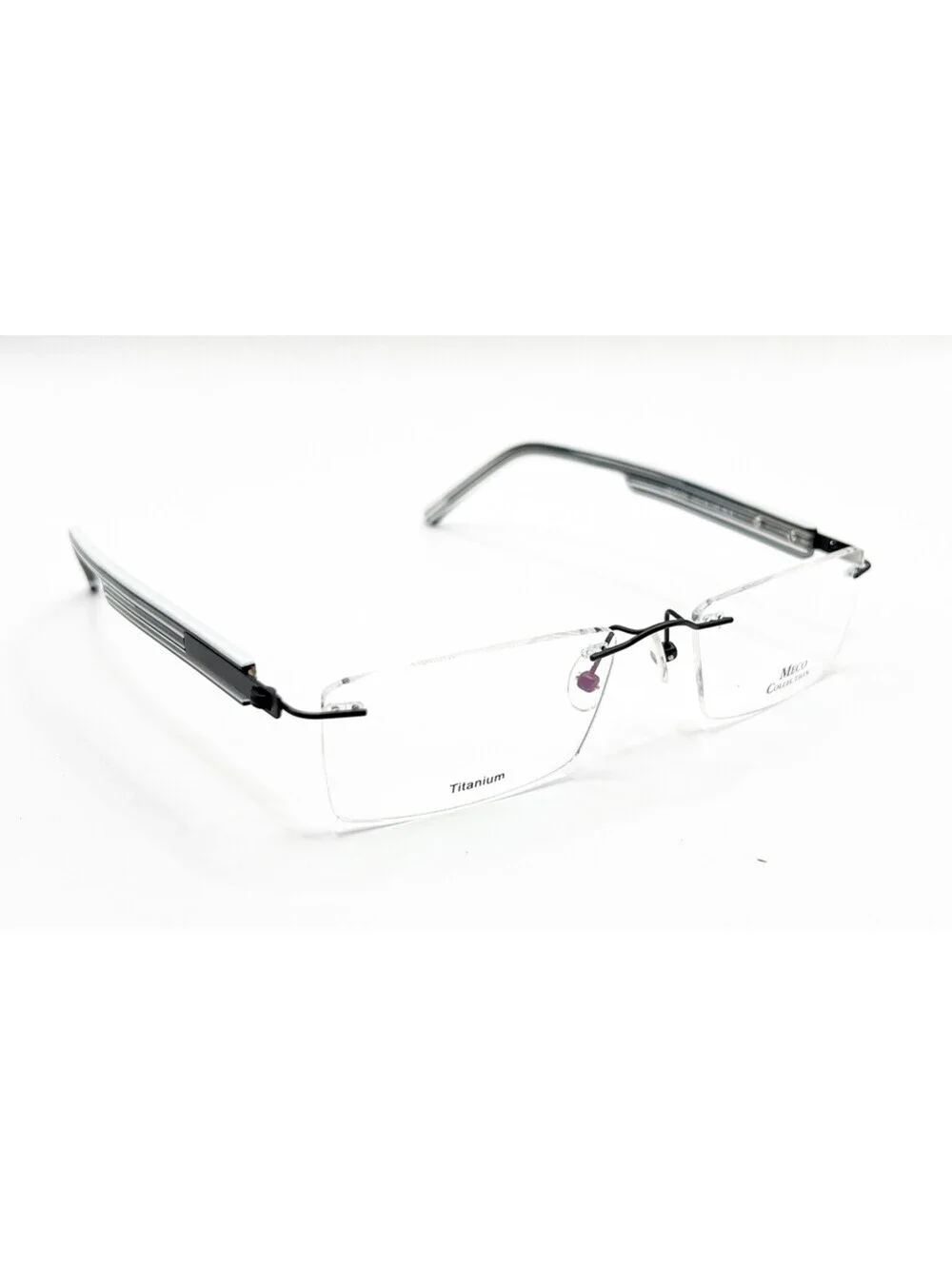 Meco Collection Gerard Blk Black Matte Authentic Eyeglasses 53-18-140